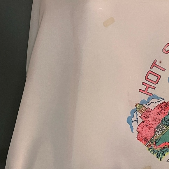 Vintage 60s Hot Springs Arkansas Souvenir Scarf 29 In Fair Condition - Picture 6 of 10